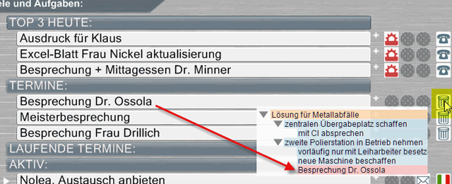 Heute-Ansicht
