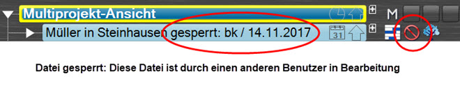 Multiprojekt Dateisperre