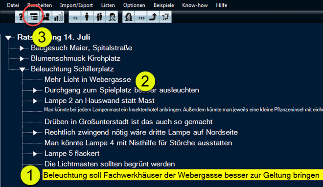 Erfassen über Funktionstasten