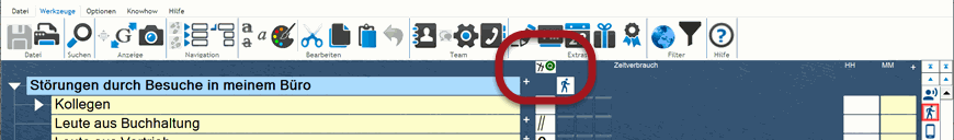 Querschnitt aus Baumstruktur aufrufen