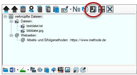 Kontakte öffnen aus Detailfenster