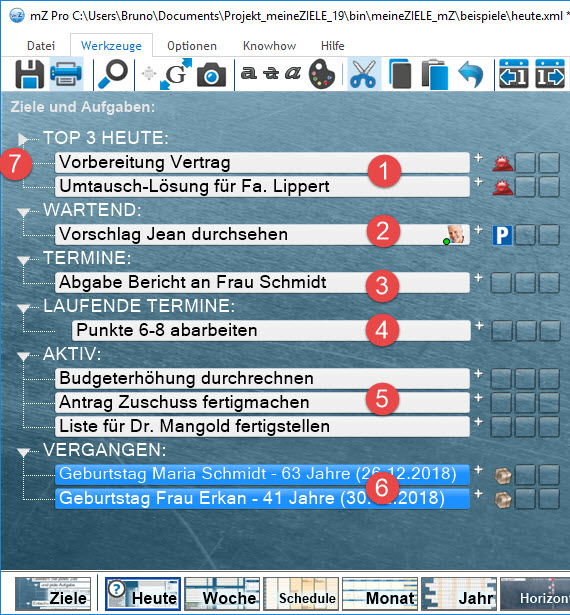 Ziele und Aufgaben