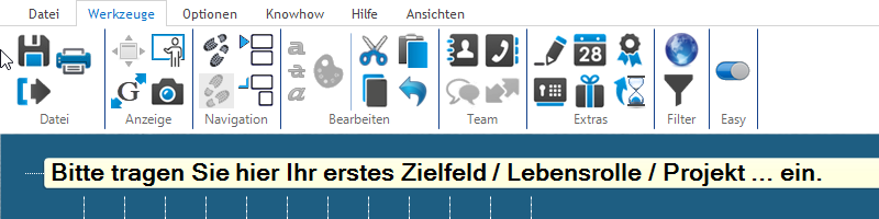 Neue Zeile