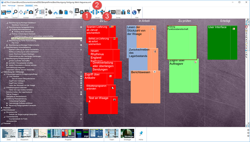 Scrum-Board