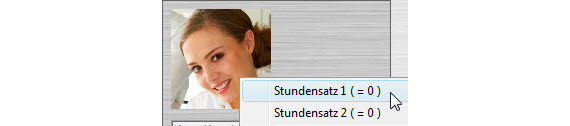 Stundensatz anlegen