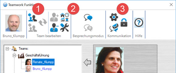 Team einrichten