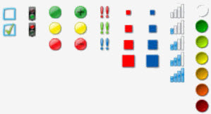 Zyklische Icons
